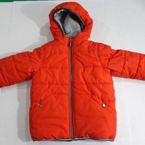 Oshkosh B’Gosh Toddler Boys Fleece Lined Hooded Puffer Jacket Winter Coat Sz 5/6